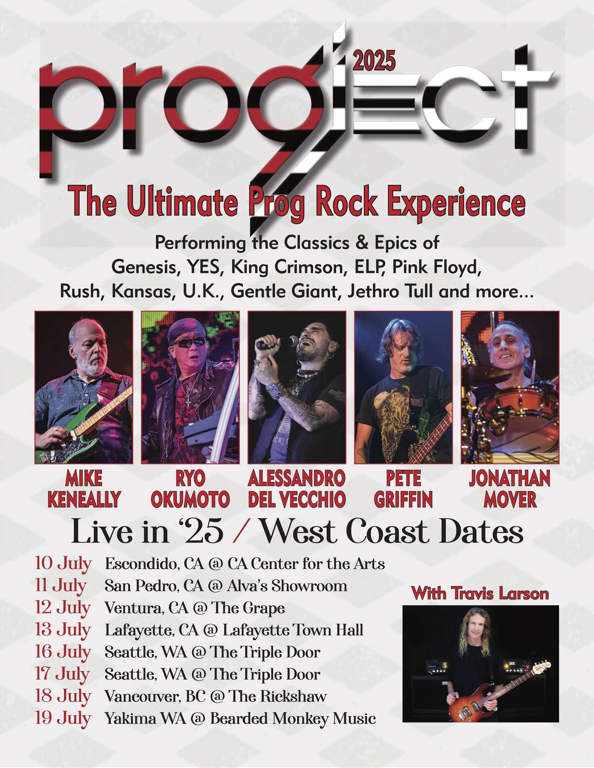 ProgJect Announces July 2025 US/Canada Tour Dates!